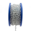 Dekorative vernickelte Kette weiß 2 mm 50 Meter auf der Rolle
