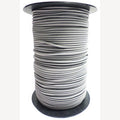 Elastische Kordel auf Rolle 3mm dunkelgrau