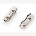 Duplex-Stahldrahtklemme 4 mm Edelstahl