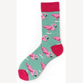 Flamingo-Socken