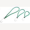 Spanngummi 5mm grün mit 1 Edelstahlhaken