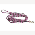 Hundeleine fuchsia 5 Meter mit Messingkarabiner