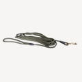 Hundeleine Jagdgrün 5 Meter mit Messingkarabiner
