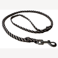 Hundeleine 2 Meter beige/schwarz
