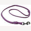 Hundeleine 5 Meter rosa/silber