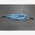 Hundeleine Azul 5 Meter verstellbar, 2 schwarze Karabiner