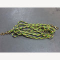 Hundeleine Banane 5 Meter verstellbar, 2 Messingkarabiner