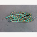 Hundeleine Jungle 5 Meter verstellbar, 2 verzinkte Karabiner