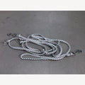 Hundeleine Luna 5 Meter verstellbar, 2 verzinkte Karabiner