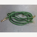 Hundeleine Neon 5 Meter verstellbar 2 Messingkarabiner