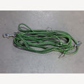Hundeleine Neon 5 Meter verstellbar, 2 Karabinerhaken aus Edelstahl