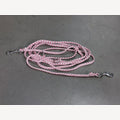 Hundeleine Red Dot 5 Meter verstellbar, 2 Karabinerhaken aus Edelstahl