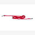 Hundeleine rot 7 Meter verstellbar 2 verzinkte Karabiner
