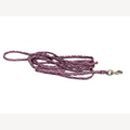 Edle Hundeleine 4 Meter mit Karabinerhaken aus Messing