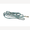 Hundeleine Diskus 4 Meter mit Karabinerhaken aus Messing