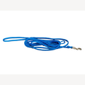 Hundeleine hellblau 5 Meter mit Karabinerhaken aus Messing