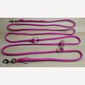 Hundeleine rosa 4 Meter vierfach verstellbar