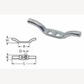 Kabelhalter Edelstahl 80 mm