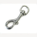 Musketon-Haken aus Edelstahl 65 mm mit 10 mm Rücken