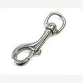 Musketon-Haken aus Edelstahl 65 mm mit 10 mm Rücken