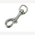 Musketon-Haken aus Edelstahl 90 mm mit 19 mm Drehgelenk