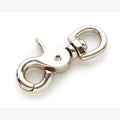 Musketonhaken rund 64 mm mit Clip, Wirbel 13 mm