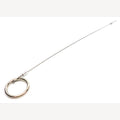 Aufhängekabel 1 mm Edelstahl - mit 2 Schlaufen und Rundring