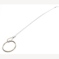 Aufhängekabel 1 mm Edelstahl - mit 2 Schlaufen und Schlüsselring