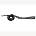 Flache Hundeleine schwarz 5 Meter
