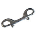 Edelstahl-Karabinerhaken doppelt 90 mm