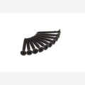 Schrauben Edelstahl schwarz 4,5x40 Torx T-20 Box 60 Stück