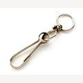 Simplexhaken vernickelt 40mm mit Wirbel