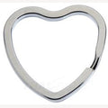 Schlüsselanhänger Herzform 33 mm 100 Stück