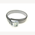 Grauer 18 mm Spanngurt mit Klemmverschluss