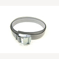 Grauer 18 mm Spanngurt mit Klemmverschluss
