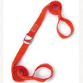 Orangefarbenes Armband mit Klemmverschluss und Doppelschlaufe