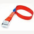 Roter 20 mm Spanngurt mit Klemmverschluss