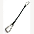 Verzinkter Spanngummi 70 cm mit Karabiner