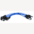 Spanngummis blau 320-550mm mit 2 Kunststoffhaken