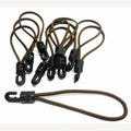 Spanngummis 4mm braun 270-520mm mit Kunststoffhaken