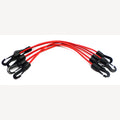 Spanngummis rot 410-720mm mit 2 Kunststoffhaken