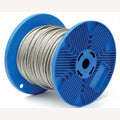 Stahldraht 7x7 Edelstahl AISI 316 plastifiziert 3/4 mm 100 Meter