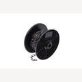 Fußkette schwarz 3 mm auf Rolle 30 Meter