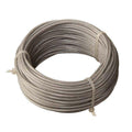 Wäscheleinendraht 30 Meter Edelstahl PVC-Kunststoff ummantelt