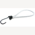 Spanngummis 5mm weiß-schwarz mit 1 Metallhaken 17-30cm