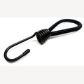 Spanngummi 8mm schwarz mit 1 Metallhaken