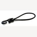 Spanngummi 5mm schwarz mit 1 Kunststoffhaken