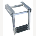 Telescopische zwemtrap voor montage onder platform,  A4/kunststof 310-700x250mm, 3-laags, 1 Stuk