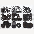 Sortiment Boxringe I, A4 4,3–6,4 mm, 200 Stück, schwarz, 1 Stück