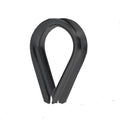 Fingerhut, A4, 6 mm, matt schwarz, 50 Stück